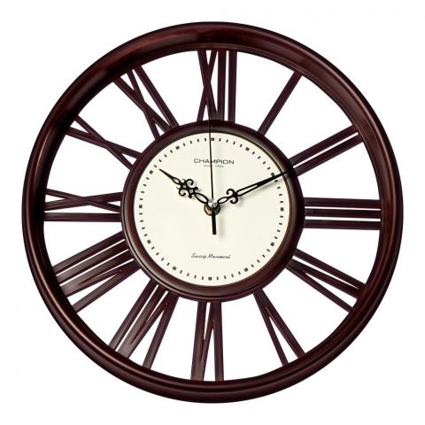 Z.A Wall Clock, Roman White, CCB-589-COF B
