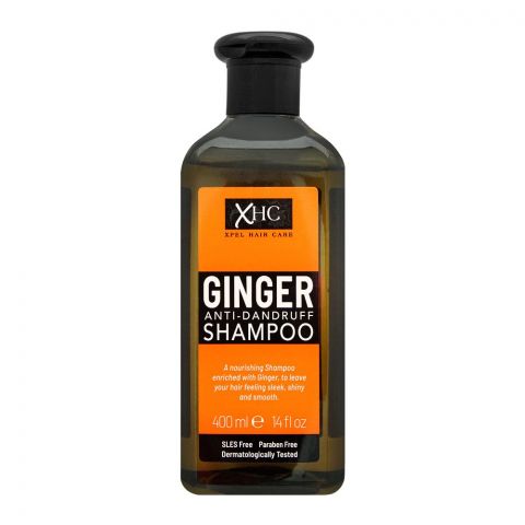 XHC Ginger Anti-Dandruff Hair Shampoo, Paraben & SLS Free, 400ml