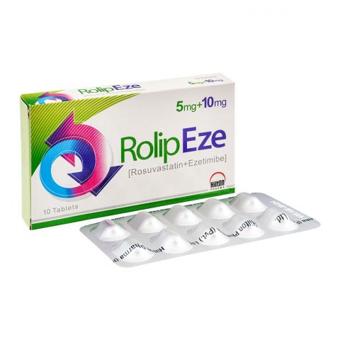 Hilton Pharma Rolip Eze Tablet, 5mg+10mg, 10-Pack