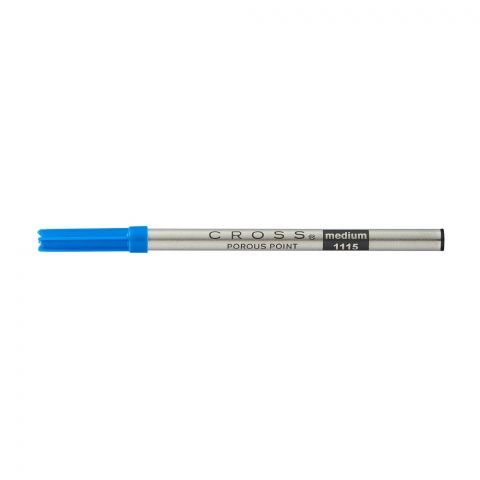Cross Porous-Point (Felt-Tip) Refill for Selectip Pens, Rolling Ball Pen, Blue Medium, 8441