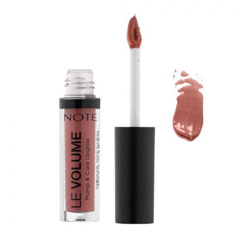 J. Note Le Volume Plump & Care Lipgloss, 02 Just Nude