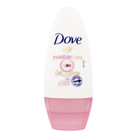 Dove Invisible Care Floral Touch Moisturising Cream Anti Perspirant Roll-On, For Women, 50ml