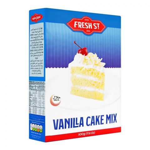 Fresh Street Vanilla Cake Mix, 500g