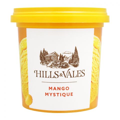 Hills & Vales Mango Mystique Ice Cream, 125ml
