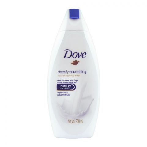 Dove Deeply Nourishing Smooth And Soft Body Wash, 200ml