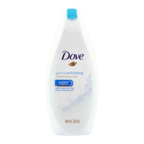 Dove Gentle Exfoliating Nourishing Body Wash, 200ml