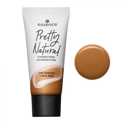 Essence Pretty Natural 24H Long-Lasting Hydrating Foundation, With Hyaluron, 190 Neutral Sandstone