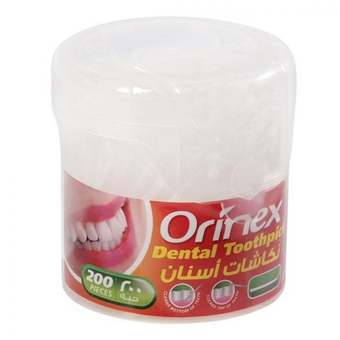 Orinex Dental Toothpick, 200-Pack, JS-3200B