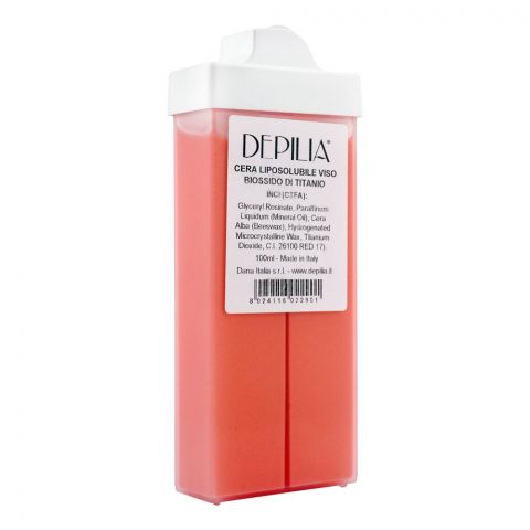 Depilia Titanium Dioxide Liposoluble Face Roll-On Wax, 100ml
