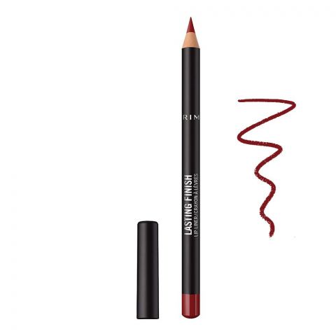 Rimmel Lasting Finish Lip Liner Pencil, 580 Bitten Red