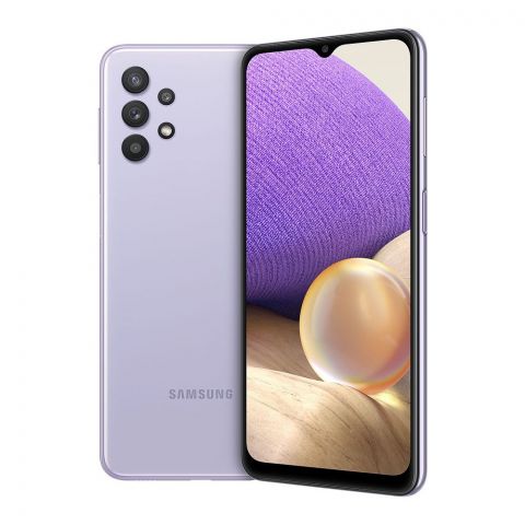 Samsung Galaxy A32 6GB/128GB Smartphone, Awesome Violet, SM-A32FF/DF