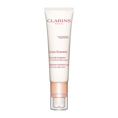 Clarins Paris Calm-Essentiel Redness Corrective Gel, With Clary Sage Extract, 30ml