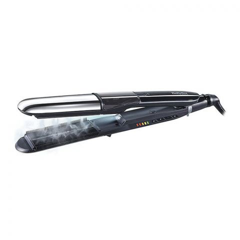 Babyliss Steam Pure 2-In-1 Straightening And Curling, Straightener & Curler, ST495SDE