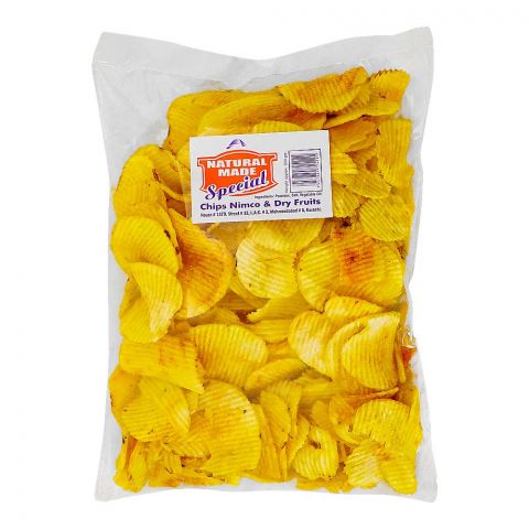 Natural Made Chips Crinkle, Salted, 200g
