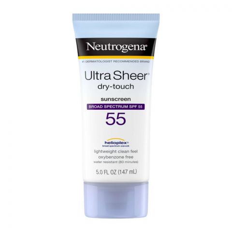 Neutrogena Ultra Sheer Dry Touch Sunscreen, SPF 55, 147ml