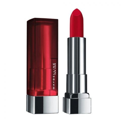 Maybelline New York Color Sensational Creamy Matte Lipstick 640 Red Liberation