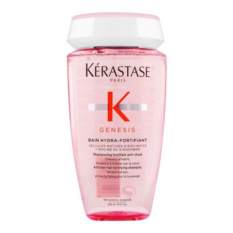 Kerastase Genesis Bain Hydra-Fortifaint Shampoo, For Weakened Hair, 250ml