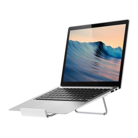 UGreen Hollowed-Out Adjustable Desktop Laptop Stand, Silver, 80348