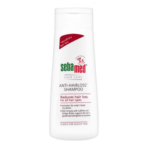 Seba Med Hair Care Anti-Hairloss Shampoo, All Hair Types, 200ml