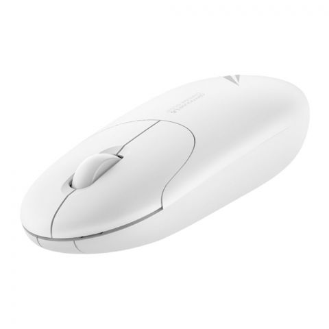 Alcatroz Airmouse L6 Chroma Silent Rechargeable Wireless Mouse, White