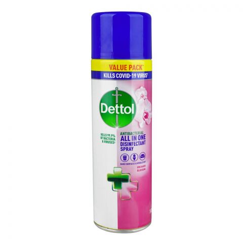 Dettol Orchard Blossom Antibacterial All-In-One Disinfectant Spray, 400ml