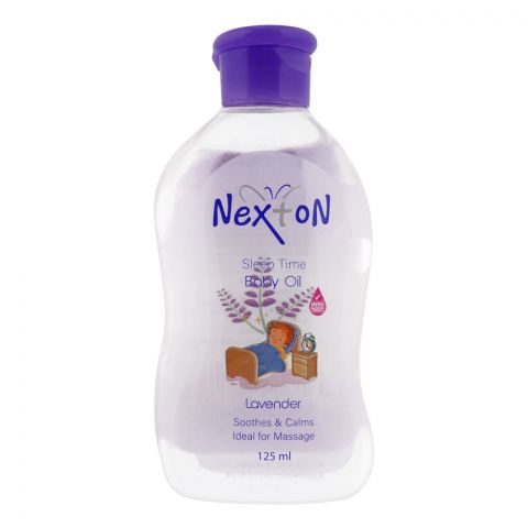 Nexton Sleep Time Baby Oil, Lavender, 125ml