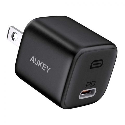 Aukey Ultra Minima 20W Ultra-Compact Charger, Black, PA-B1