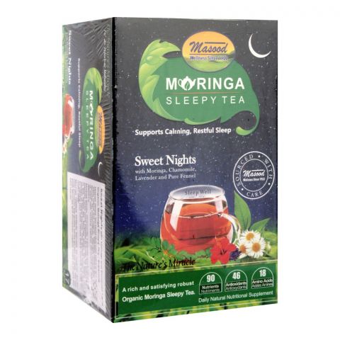 Masood Moringa Sleepy Tea, 17 Tea Bags