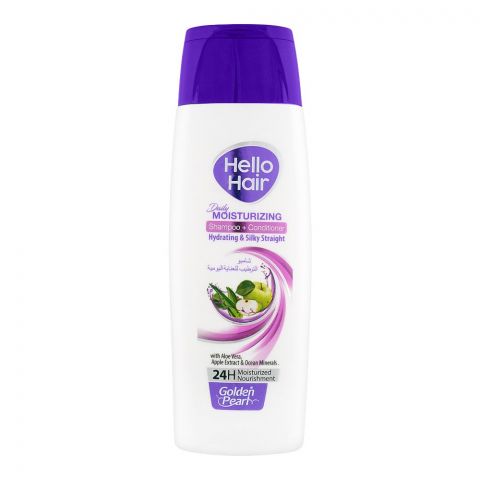 Golden Pearl Hello Hair Daily Moisturizing Shampoo + Conditioner, 190ml