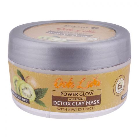 Ooh Lala Power Glow Kiwi Whitening Detox Clay Face Mask, 150g