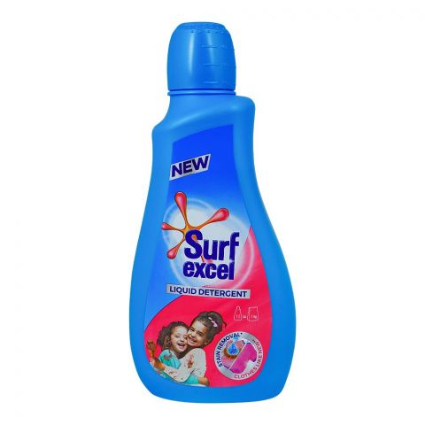Surf Excel Liquid Detergent 3-In-1 Fabric Care, 1000ml
