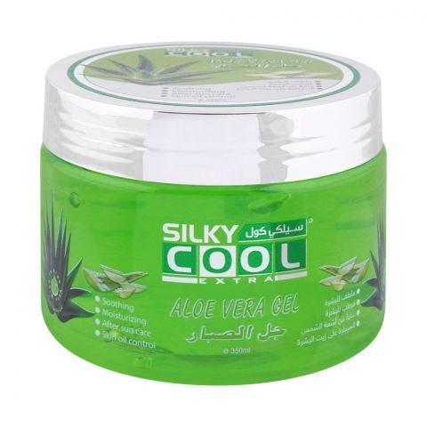 Silky Cool Extra Aloe Vera Gel, 350ml