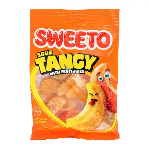 Sweeto Sour Tangy Gummy Jelly Pouch, 80g