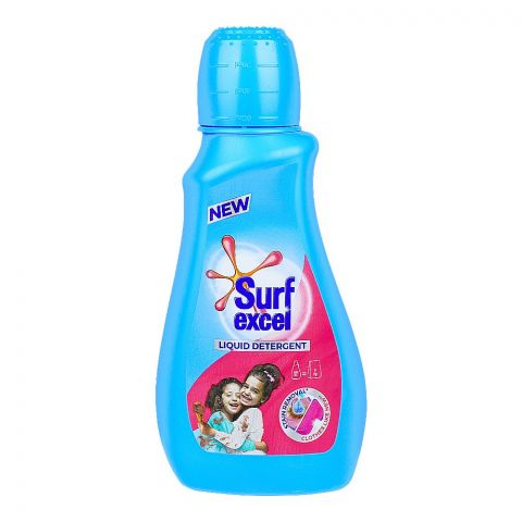 Surf Excel Liquid Detergent 3-In-1 Fabric Care, 500ml