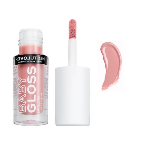 Makeup Revolution Relove Baby Lip Gloss, Glam