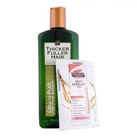 Thicker Fuller Hair Cell-U-Plex Revitalizing Shampoo, 355ml