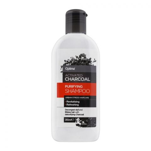 Optima Activated Charcoal Purifying Shampoo, 265ml