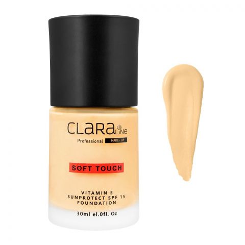 Claraline Professional Soft Touch SPF 15 Foundation, 06