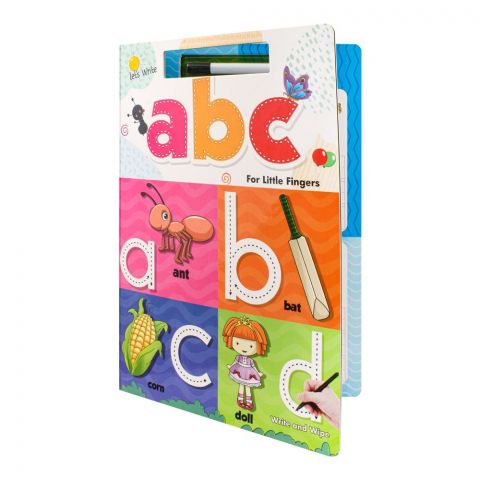 Let's Write abc For Little Fingers Book