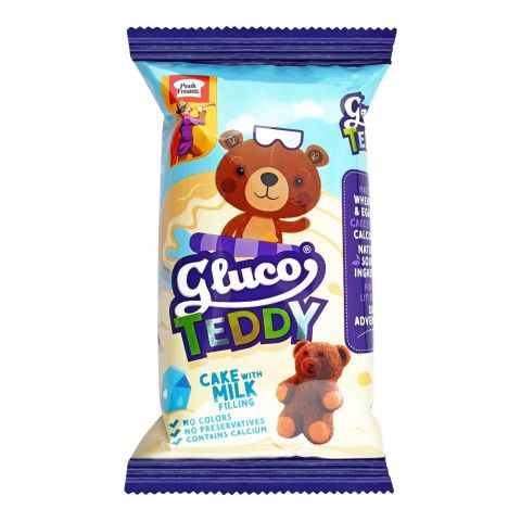 Peek Freans Gluco Teddy Cakes With Milk Filling 31g