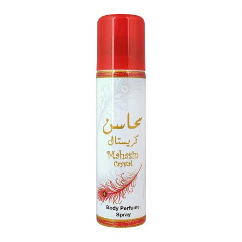 Lattafa Mahasin Crystal Perfume Body Spray, 70ml
