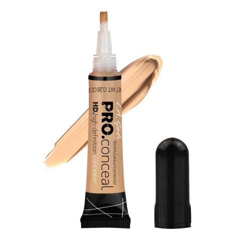 L.A. Girl Pro Conceal HD High Definition Concealer, Creamy Beige