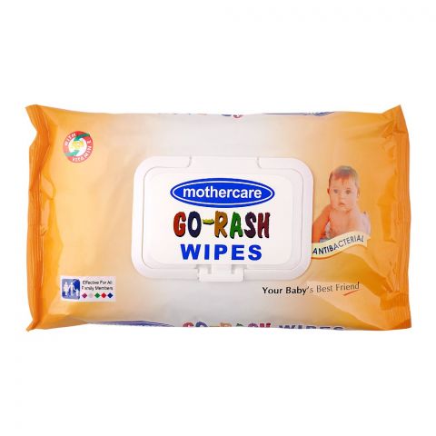 Mothercare Go-Rash Baby Wipes, 40-Pack