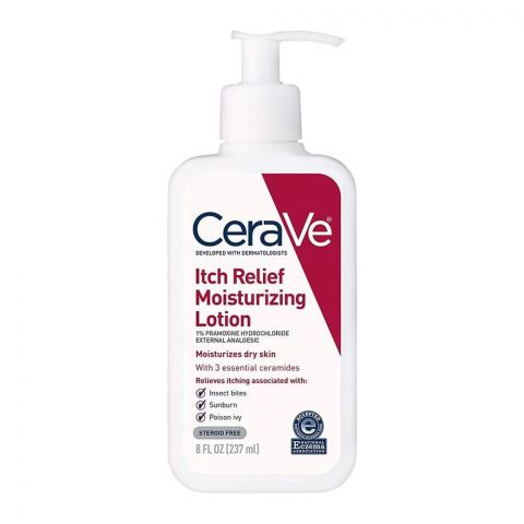 CeraVe Itch Relief Moisturizing Lotion, Dry Skin, 237ml