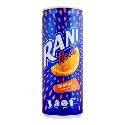 Rani Float Orange Drink, 240ml Can