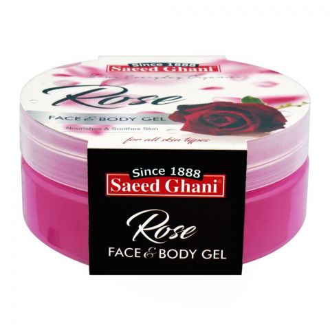 Saeed Ghani Rose Face & Body Gel, 180g
