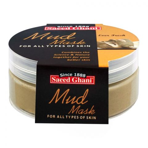 Saeed Ghani Mud Face Mask, All Skin Types, 180g