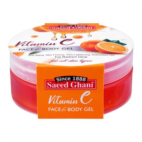 Saeed Ghani Vitamin C Face & Body Gel, All Skin Types, 150g