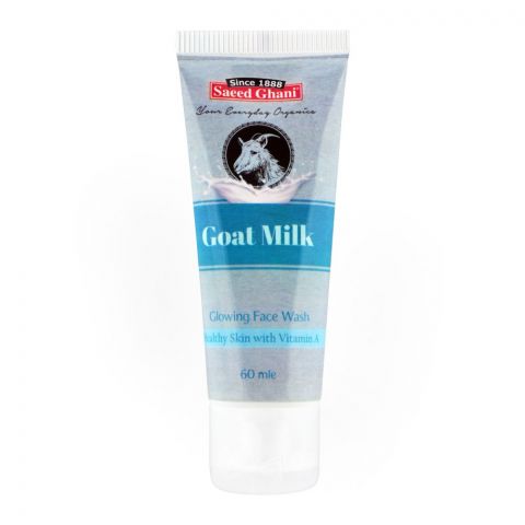 Saeed Ghani Goat Milk Glowing Face Wash, 60ml