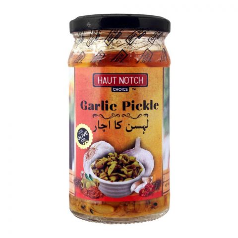 Haut Notch Garlic Pickle In Olive Oil, 320g